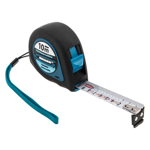 Рулетка "Ergonomisch",10 м x 25 мм,магнитный обрезиненный зацеп Gross по ценам производителя в Краснодаре с доставкой по всей России