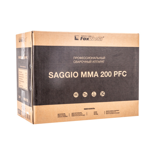 Сварочный аппарат SAGGIO MMA 200 PFC по ценам производителя в Краснодаре с доставкой по всей России