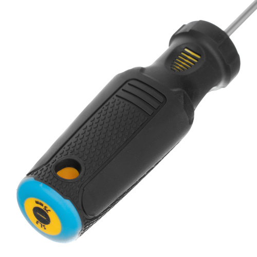 Отвертка SL3х75 мм, CrV, трехкомпонентная рукоятка Denzel по ценам производителя в Краснодаре с доставкой по всей России