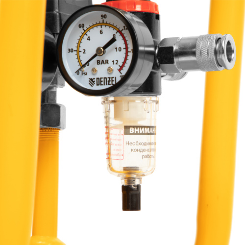 Компрессор безмасляный, малошумный DLS 1500/50, 1500 ВТ, 2x750, 50 л, 260 л/мин Denzel по ценам производителя в Краснодаре с доставкой по всей России