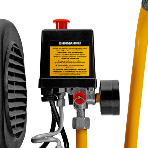 Компрессор воздушный DLC1300/24 безмасляный 1.3 кВт, 24 литра, 206 л/мин Denzel по ценам производителя в Краснодаре с доставкой по всей России