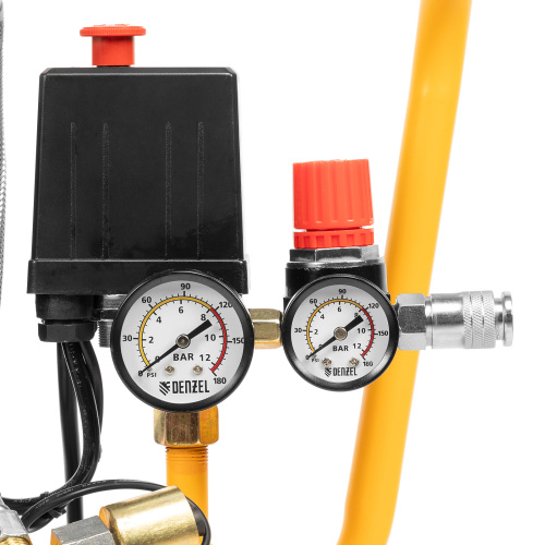 Компрессор DLS950/24 безмаслянный малошумный 950 Вт, 165 л/мин, ресивер 24 л Denzel по ценам производителя в Краснодаре с доставкой по всей России