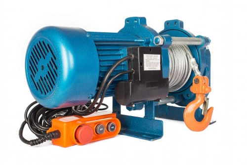 Лебедка электрическая  750/1500 кг  70/35 м с канатом 380 В TOR KCD по ценам производителя в Краснодаре с доставкой по всей России