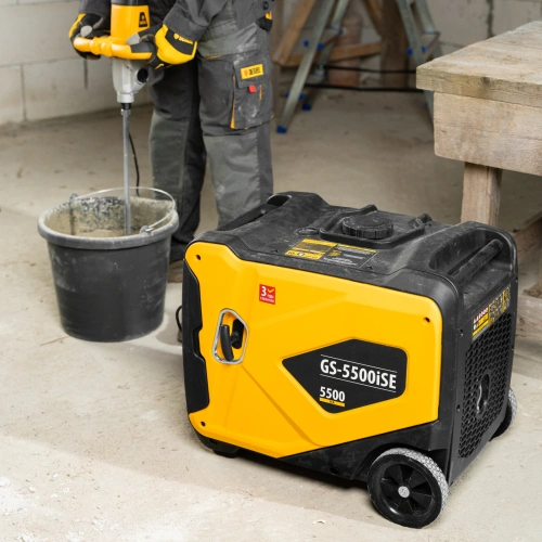 Генератор инверторный GS-5500iSE, 5,5 кВт, 230 В, закрытый корпус,электростартер Denzel по ценам производителя в Краснодаре с доставкой по всей России