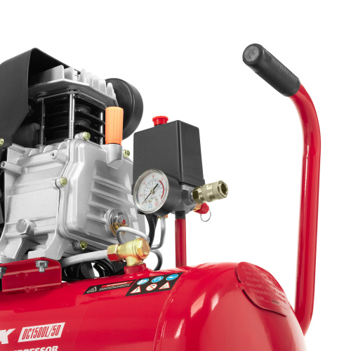 Компрессор воздушный DC1500L/50, 1,5 кВт, 50 л, 210 л/мин MTX по ценам производителя в Краснодаре с доставкой по всей России