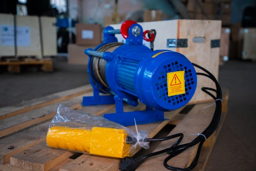 Лебедка электрическая  500 кг 100 м с канатом 220 В TOR KCD по ценам производителя в Краснодаре с доставкой по всей России