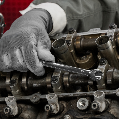 Набор ключей рожковых 12 шт, (6-32мм) CrV, EllipticaL зеркальное хромирование Matrix по ценам производителя в Краснодаре с доставкой по всей России