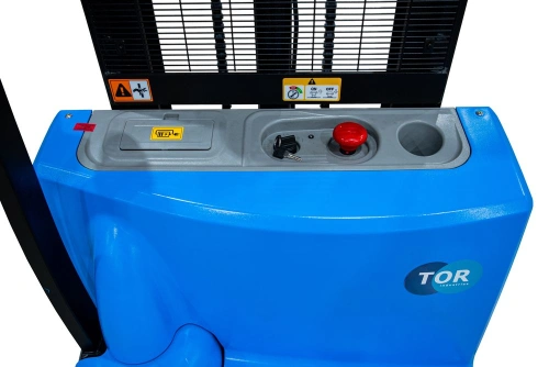 Штабелер самоходный 1,5 т 2,5 м TOR WS15H-2500SC PRO Li-ion 24/60 В/Ач контр. скорости подъема по ценам производителя в Краснодаре с доставкой по всей России