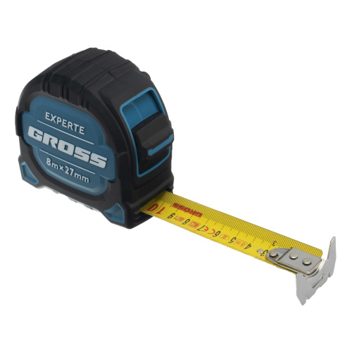 Рулетка Experte,8 м x 27 мм,двухкомпонентный корпус,магнит,двухсторонняя разметка,нейлон Gross по ценам производителя в Краснодаре с доставкой по всей России