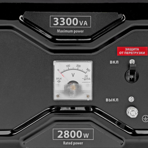 Генератор бензиновый RS-4000, 3,3 кВт, 230В, ручной стартер MTX по ценам производителя в Краснодаре с доставкой по всей России