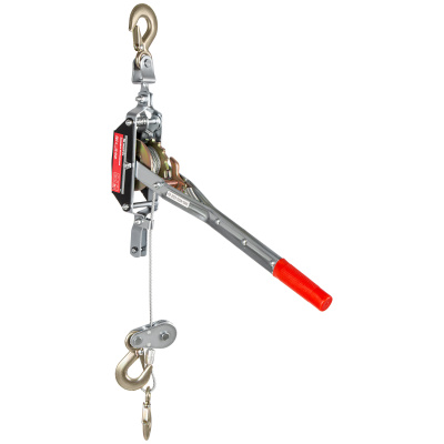 Лебедка рычажная, тяга 2 т, подъем 0.8 т, одинарное храповое колесо Matrix по ценам производителя в Краснодаре с доставкой по всей России