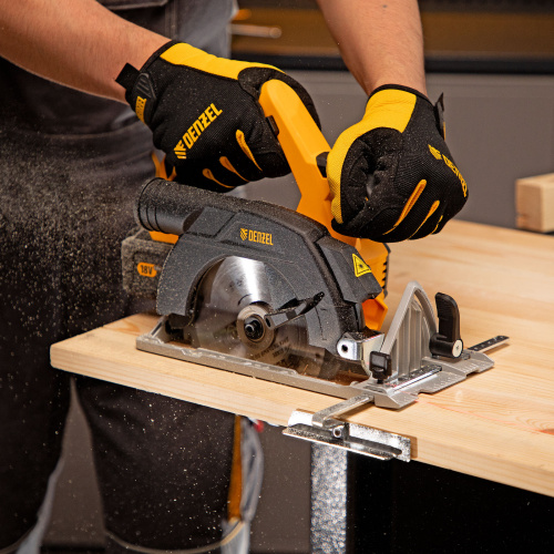 Пила циркулярная аккумуляторная бесщет. CCS-165, 18В Li-Ion Denzel по ценам производителя в Краснодаре с доставкой по всей России