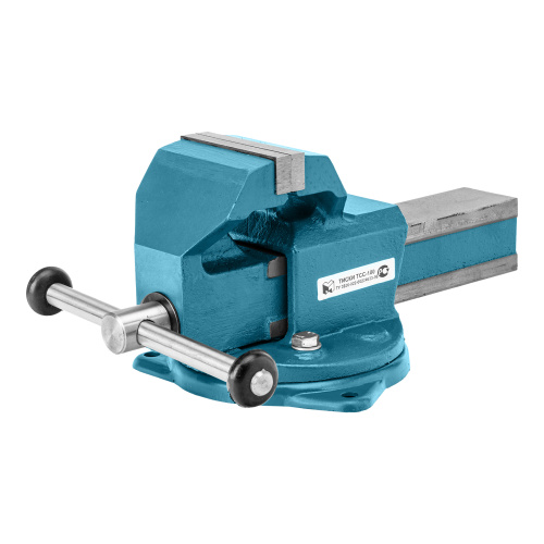 Тиски слесарные, 100 мм, поворотные (Глазов) по ценам производителя в Краснодаре с доставкой по всей России