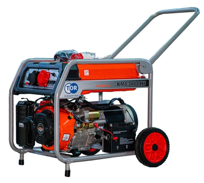 Генератор бензиновый 9,0 кВт 220В/380В с электростартером TOR KM13000HE по ценам производителя в Краснодаре с доставкой по всей России