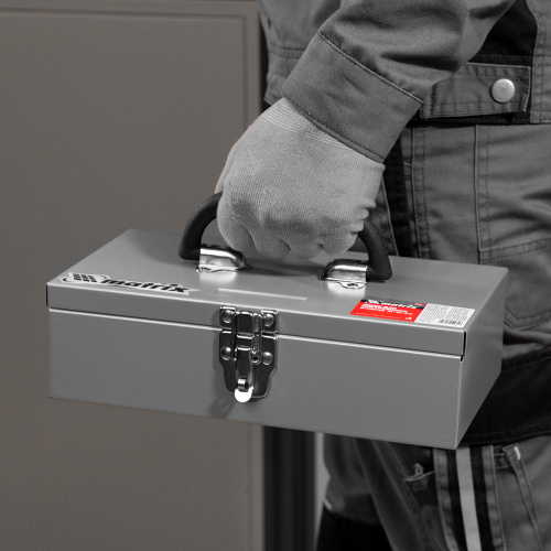 Ящик для инструмента, 284 х 160 х 78 мм, металлический Matrix по ценам производителя в Краснодаре с доставкой по всей России