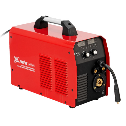 Аппарат инвертор. полуавтомат. cварки MIG-160S, 160A, ПВ 60%, катушка 5 кг MTX по ценам производителя в Краснодаре с доставкой по всей России