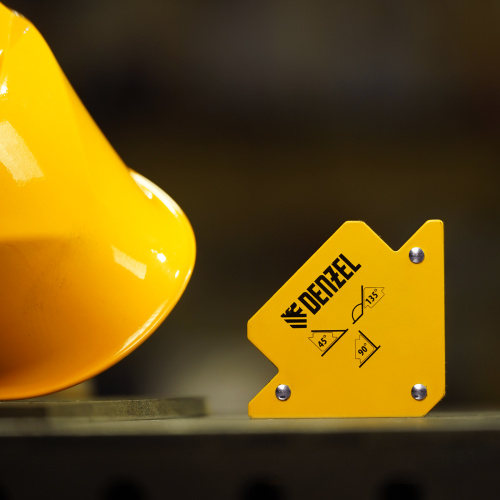 Фиксатор магнитный для сварочных работ, усилие 50 Lb Denzel по ценам производителя в Краснодаре с доставкой по всей России