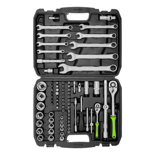 Набор инструмента, 1/2", 1/4", пластиковый кейс, 83 предмета Сибртех по ценам производителя в Краснодаре с доставкой по всей России