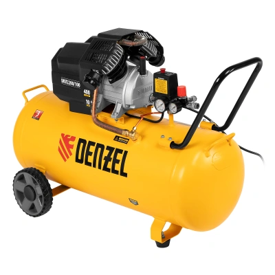 Компрессор воздушный DKV2200/100, Х-PRO 2.2 кВт, 400 л/мин, 100л Denzel по ценам производителя в Краснодаре с доставкой по всей России
