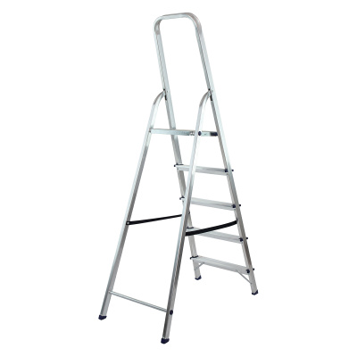 Стремянка усиленная, 5 ступеней, алюминиевая, MTX по ценам производителя в Краснодаре с доставкой по всей России