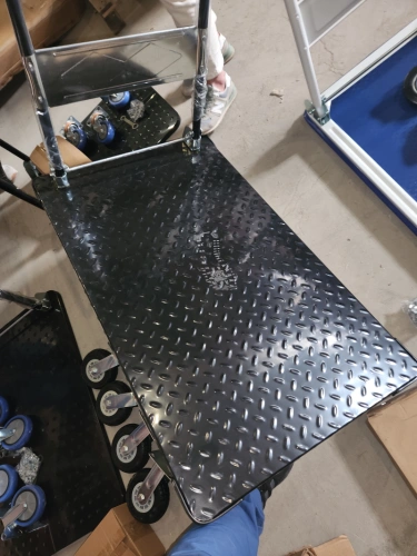 Тележка платформенная 950 кг TOR PH950 (1100х650) со складной ручкой (резиновые колеса 150 мм) по ценам производителя в Краснодаре с доставкой по всей России