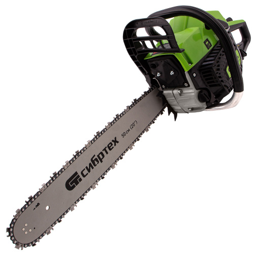 Пила цепная бензиновая БП-5850, 58 см3, шина 50 см, шаг 0.325, паз 1,5 мм, 76 звеньев Сибртех по ценам производителя в Краснодаре с доставкой по всей России