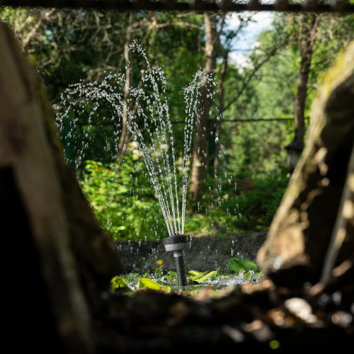 Насос фонтанный FNP110-34, 112 Вт, подъем 3,4 м, 3400 л/ч, колокольчик/каскад/гейзер Denzel по ценам производителя в Краснодаре с доставкой по всей России