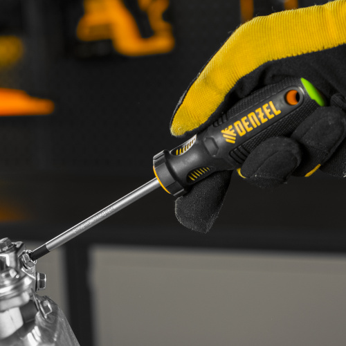 Отвертка PZ2x100 мм, CrV, трехкомпонентная рукоятка Denzel по ценам производителя в Краснодаре с доставкой по всей России