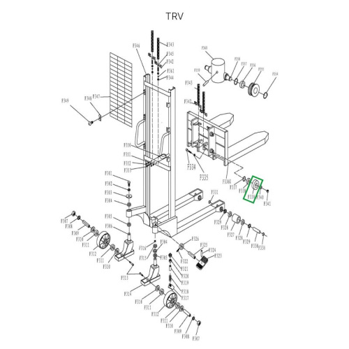 Ролик каретки для TRV по ценам производителя в Краснодаре с доставкой по всей России