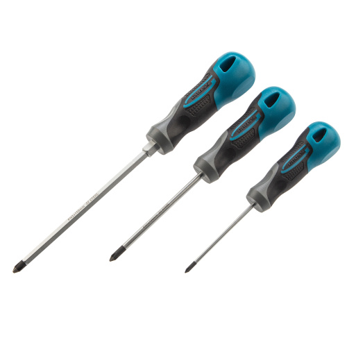 Набор отверток PH, 3 шт, S2, трехкомпонентная рукоятка Gross по ценам производителя в Краснодаре с доставкой по всей России