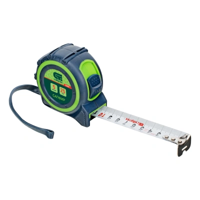 Рулетка Сапфир,двухкомпонентный корпус,5 м х 25 мм Сибртех по ценам производителя в Краснодаре с доставкой по всей России