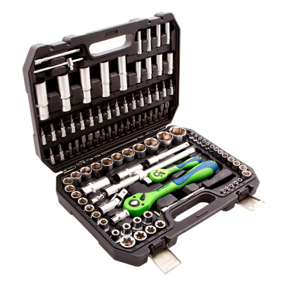 Набор инструментов 108 предметов, CrV, 1/2", 1/4" Сибртех по ценам производителя в Краснодаре с доставкой по всей России