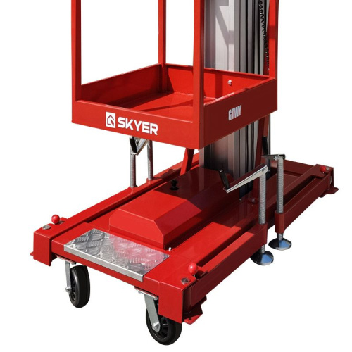 Одномачтовый подъемник SKYER GTWY8-100 AC/DC по ценам производителя в Краснодаре с доставкой по всей России