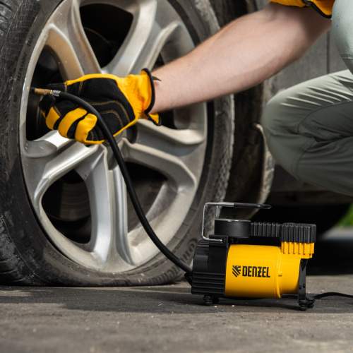 Компрессор автомобильный DС-20,12 В, 7 атм, 35 л/мин Denzel купить в Москве с доставкой по всей России | ProtosMarket.ru