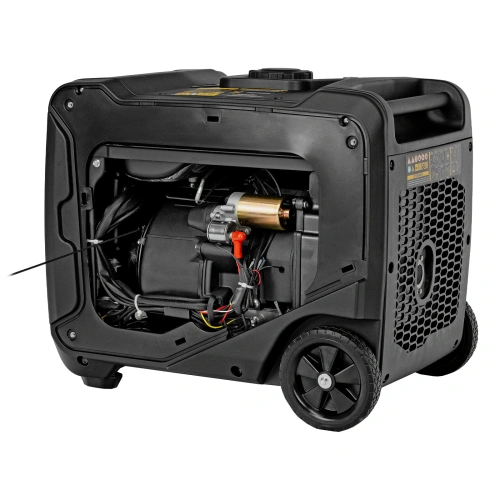 Генератор инверторный GS-5500iSE, 5,5 кВт, 230 В, закрытый корпус,электростартер Denzel по ценам производителя в Краснодаре с доставкой по всей России