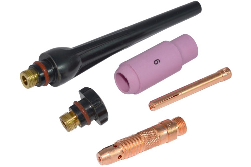 Горелка сварочная TIG  с газовым охлаждением WP-17 (2-pin, 4м) / Torch for TIG welding по ценам производителя в Краснодаре с доставкой по всей России