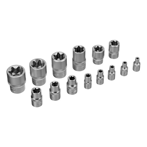 Набор головок Torx , 14 предметов, 1/4, 3/8, 1/2 Stels по ценам производителя в Краснодаре с доставкой по всей России