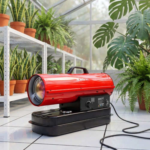 Дизельная тепловая пушка DHB-10i, 10 кВт, 400 м3/ч, прямой нагрев, термостат MTX по ценам производителя в Краснодаре с доставкой по всей России