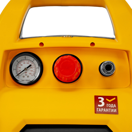 Компрессор воздушный безмасляный РС 1/6-180,1, 1 кВт, 180 л/мин, 6 л Denzel по ценам производителя в Краснодаре с доставкой по всей России