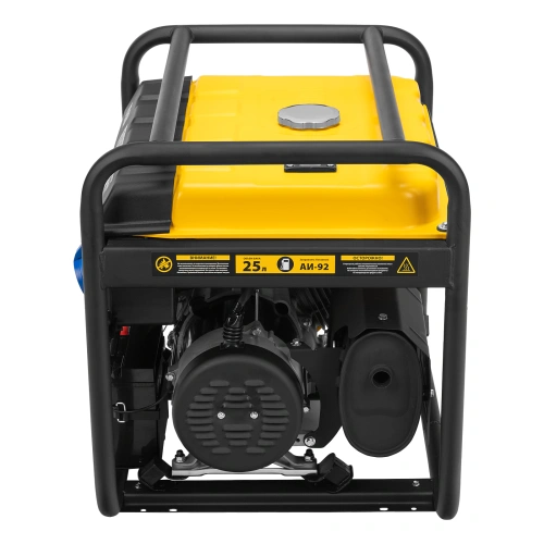 Генератор бензиновый PS 55 EA, 5.5 кВт, 230 В, 25 л, коннектор автоматики, электростартер Denzel по ценам производителя в Краснодаре с доставкой по всей России