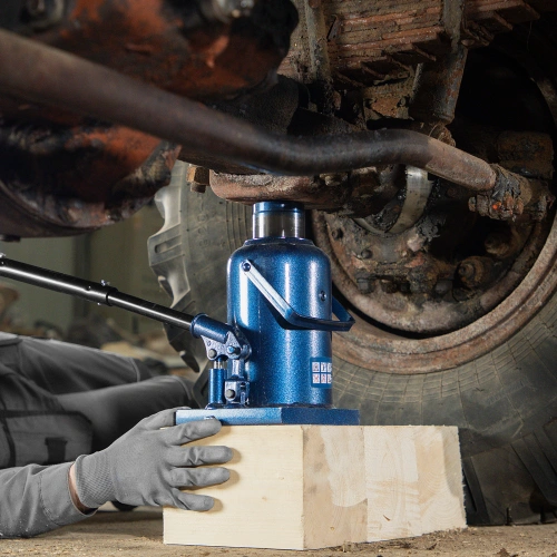 Домкрат гидравлический бутылочный, 32 т, h подъема 260-420 мм Stels по ценам производителя в Краснодаре с доставкой по всей России