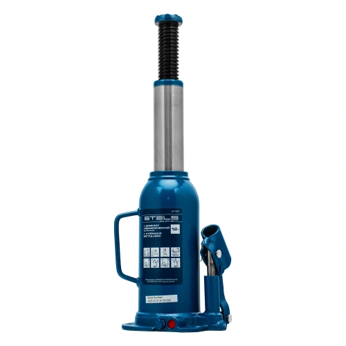 Домкрат гидравлический бутылочный, 12 т, h подъема 227-457 мм Stels по ценам производителя в Краснодаре с доставкой по всей России