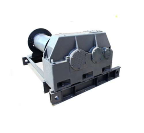 Лебедка тяговая ТЭЛ-15 г/п 15000 кг Н-300 м (без каната) по ценам производителя в Краснодаре с доставкой по всей России