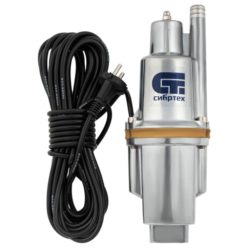 Вибрационный насос СВН300-10, верхний забор, 300 Вт, напор 75 м, 1200 л/ч, кабель 10 м Сибртех, 1200 л/ч по ценам производителя в Краснодаре с доставкой по всей России