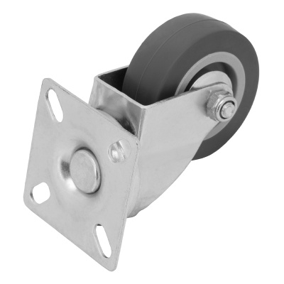 Колесо поворотное D 50 мм, крепление  платформенное Сибртех по ценам производителя в Краснодаре с доставкой по всей России