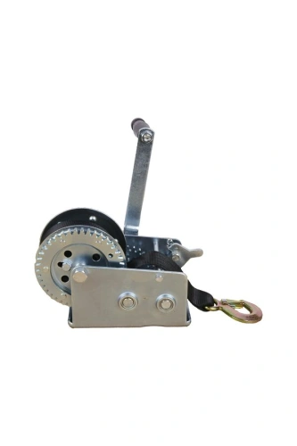 Лебедка ручная барабанная с лентой  1т 20 м оцинкованная TOR LHW по ценам производителя в Краснодаре с доставкой по всей России