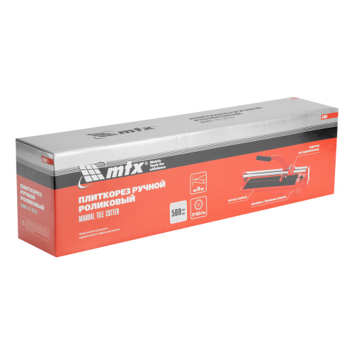 Плиткорез 500 х 16 мм, литая станина,каретка на подшипниках, усиленная рукоятка MTX по ценам производителя в Краснодаре с доставкой по всей России