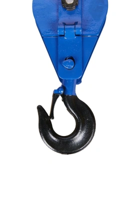 Блок монтажный однорольный с  крюком TOR 0,5 т с откидной щекой (S) по ценам производителя в Краснодаре с доставкой по всей России