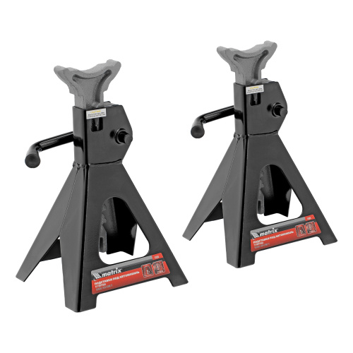 Подставки под машину регулируемые, 2 т, H подъема 275-420 мм, 2 шт Matrix по ценам производителя в Краснодаре с доставкой по всей России