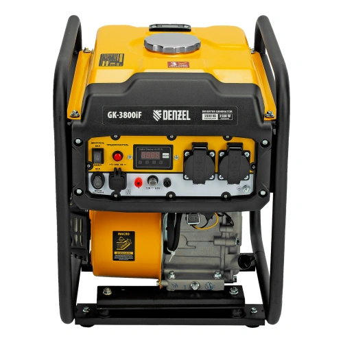 Генератор инверторный GK-3800iF, 3,8 кВт, 230 В, ручной старт DENZEL по ценам производителя в Краснодаре с доставкой по всей России